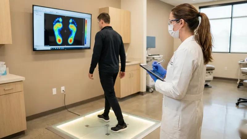 Servicio de Estudio Biomecánico en Clínica Podológica Carrera